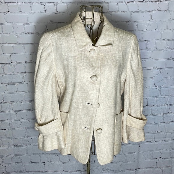 JCREW CREAM JACKET